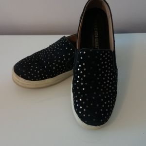 Star Suede Slip On Sneakers